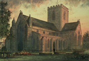 Cathédrale de St. Asaph, vue du sud-ouest - Paul Braddon